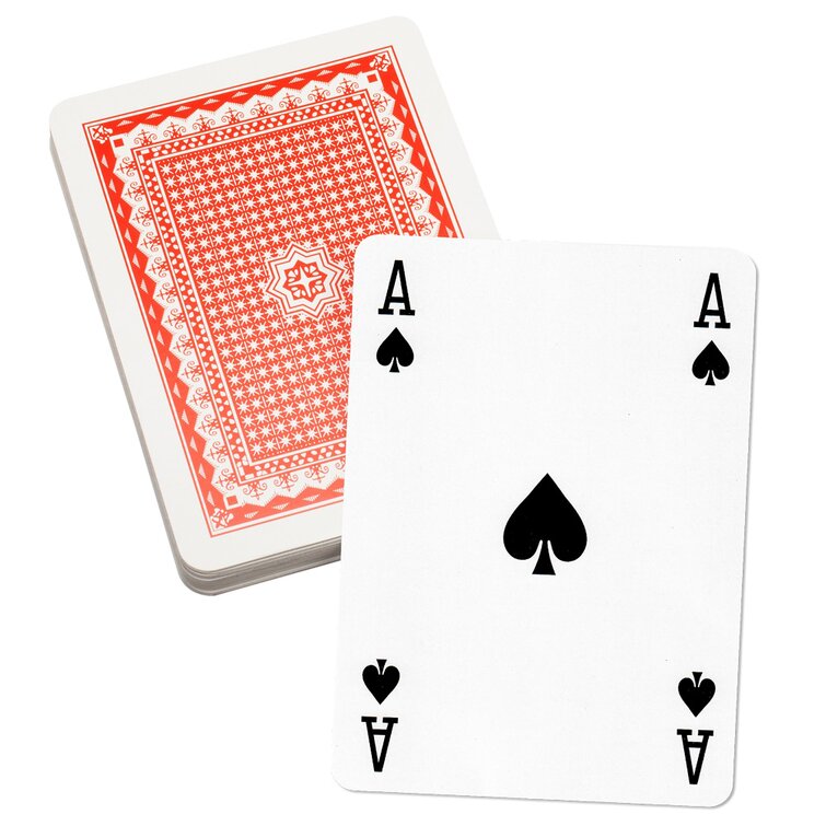 Game Accessories 8-Inchx11-Inch Giant Jumbo Playing Card Deck
